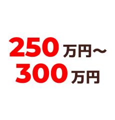 250万円～300万円