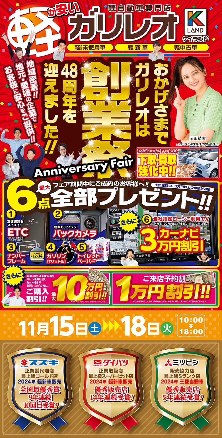 画像:ガリレオ大還元祭全部あげます!