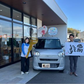 ご納車おめでとうございます!!