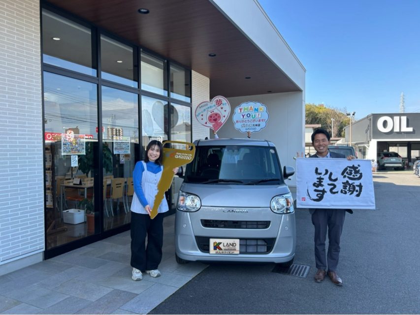 イメージ画像 : ムーヴキャンバスご購入のK様